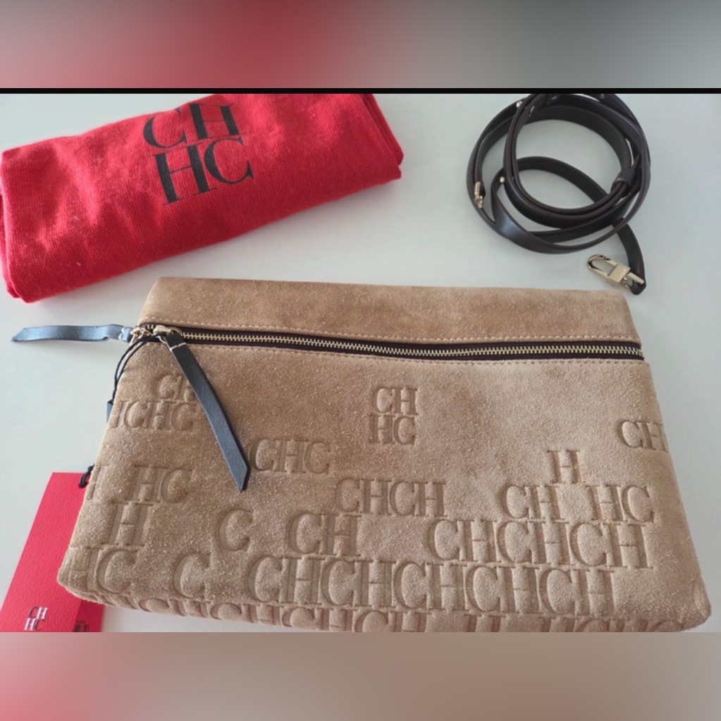 Carolina Herrera Brown Inro Model Carolina Herrera New Carolina Herrera Brown Inro Model Carolina Herrera New